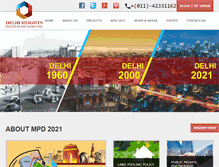 Tablet Screenshot of delhiheights.com